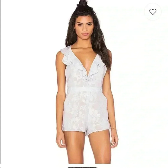 The Jetset Diaries x Free People Lavender Romper size Small Bachelorette party - Picture 1 of 9